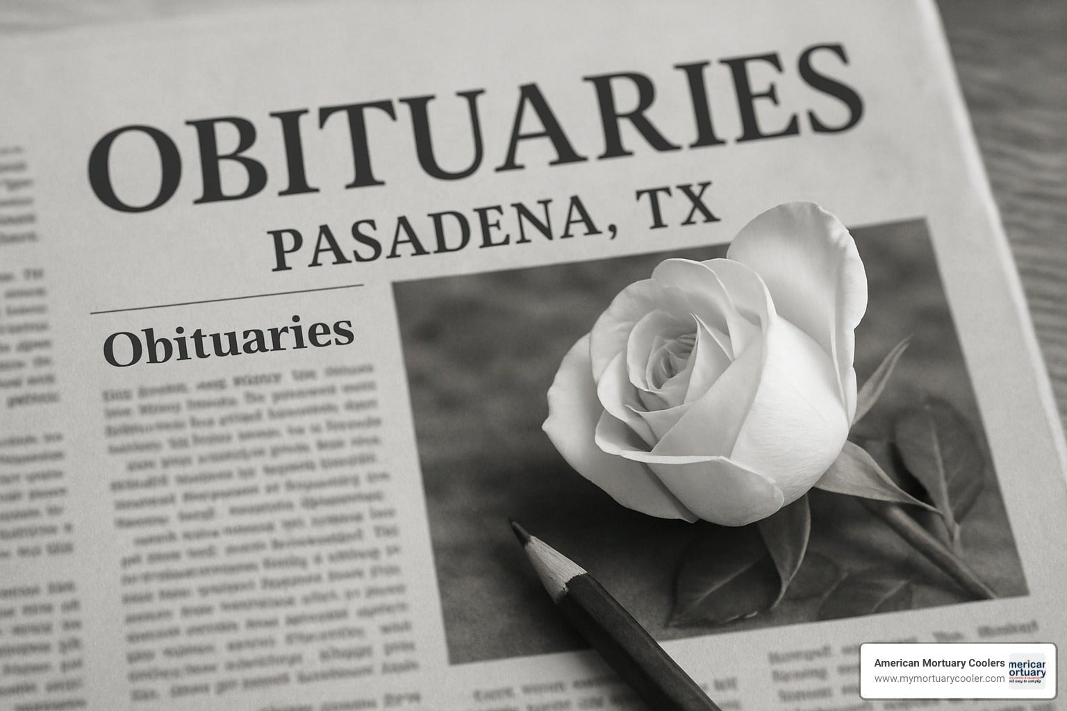 7 of the Best Websites for Obituaries in Pasadena, TX - American Mortuary Coolers & Equipments 7 of the Best Websites for Obituaries in Pasadena, TX - American Mortuary Coolers & Equipments